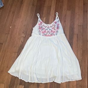 white torrid dress
